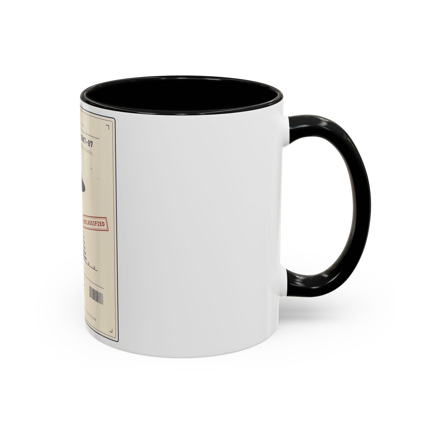 UFO Case File Coffee Mug — Declassified Alien Abduction Design (11/15oz)