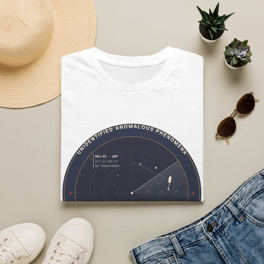 UAP Radar T-Shirt — Unidentified Anomalous Phenomena Graphic Tee