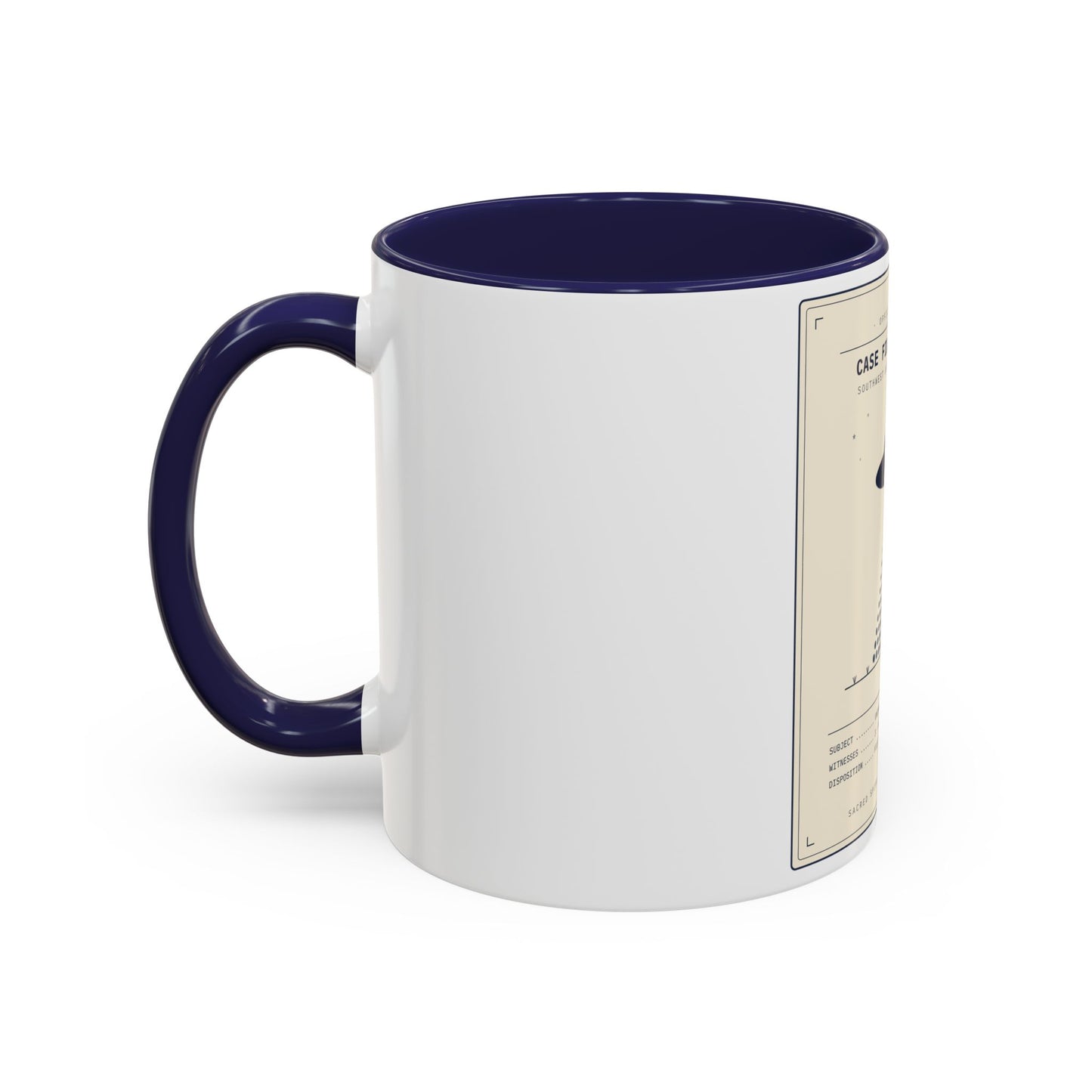UFO Case File Coffee Mug — Declassified Alien Abduction Design (11/15oz)