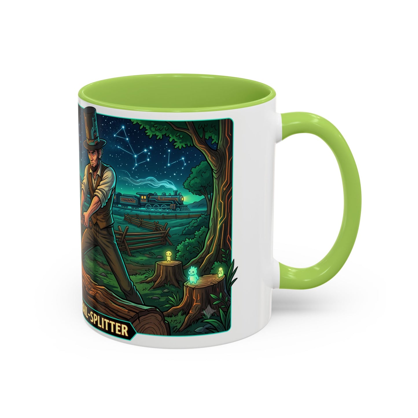 Abe Lincoln Rail-Splitter Coffee Mug