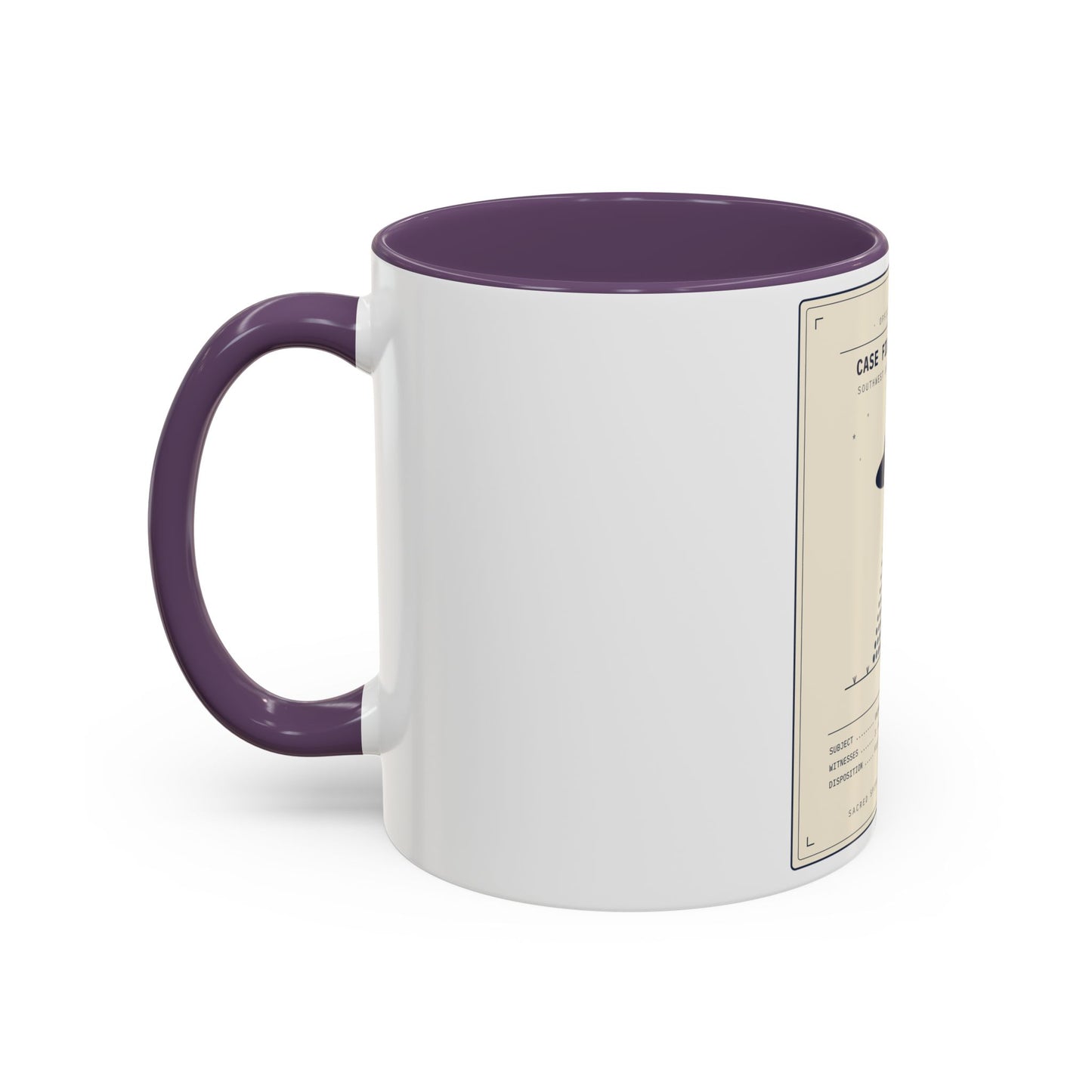 UFO Case File Coffee Mug — Declassified Alien Abduction Design (11/15oz)