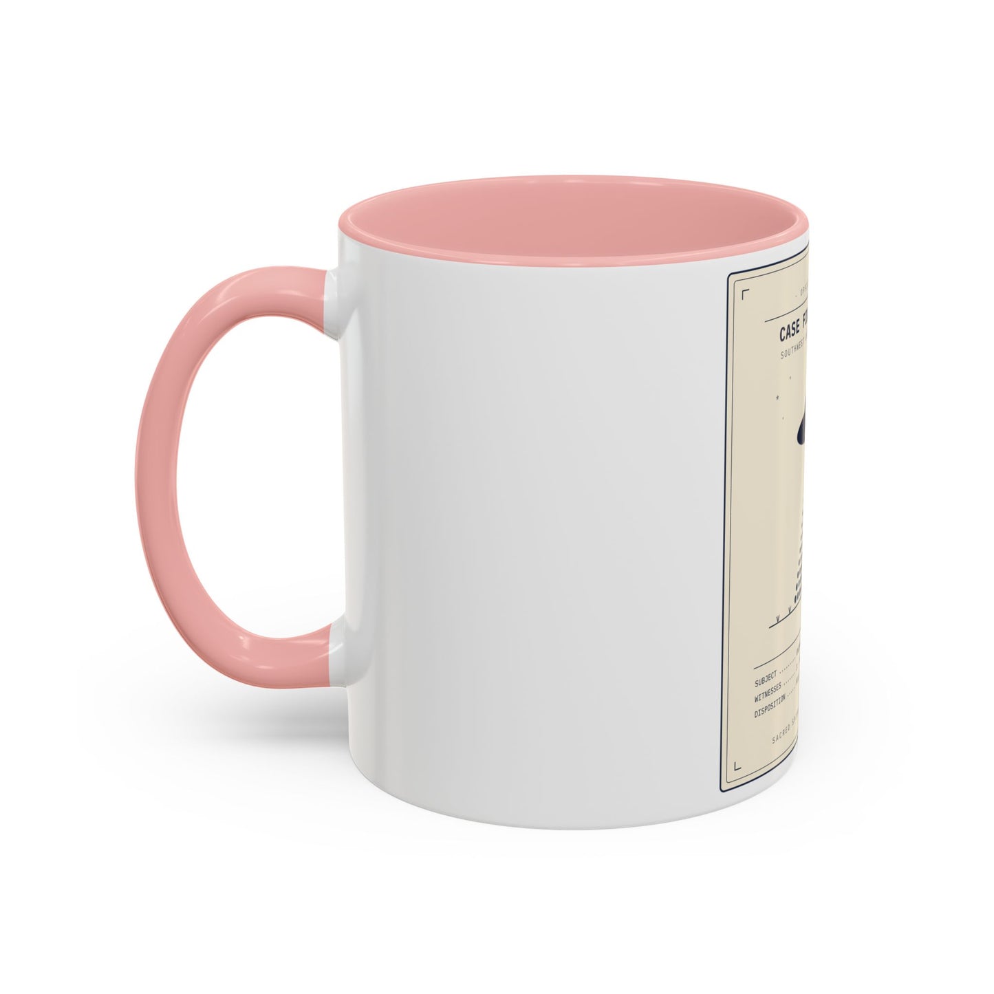 UFO Case File Coffee Mug — Declassified Alien Abduction Design (11/15oz)