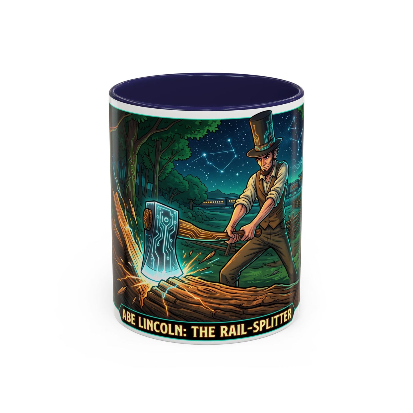 Abe Lincoln Rail-Splitter Coffee Mug