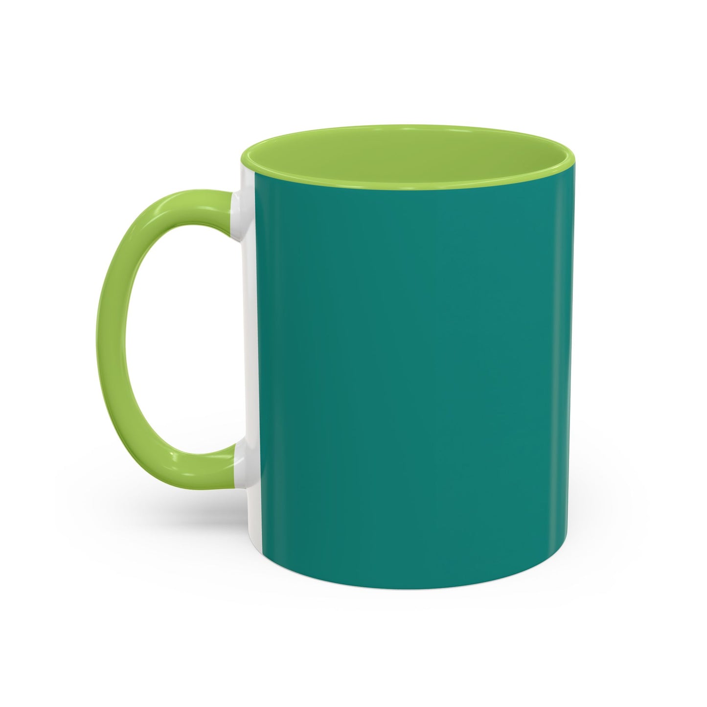Nikola Tesla Cartoon 'Zap! Shock! Buzz!' Accent Coffee Mug (11/15oz)