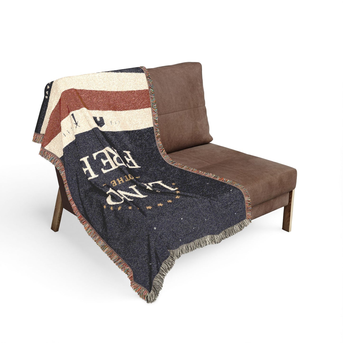 Land of the Free Woven Blanket