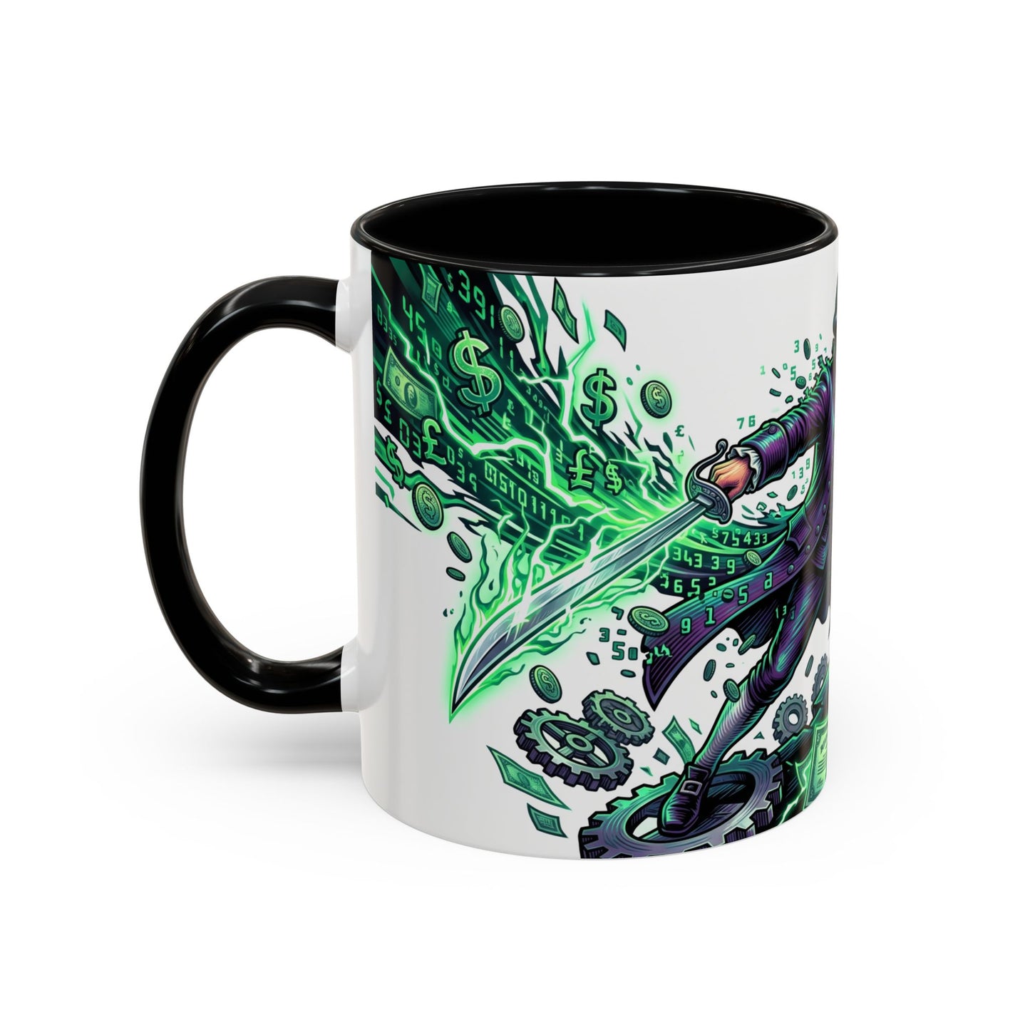 Hamilton 'Revolutionary Cash Cavalier' Accent Coffee Mug (11/15 oz)