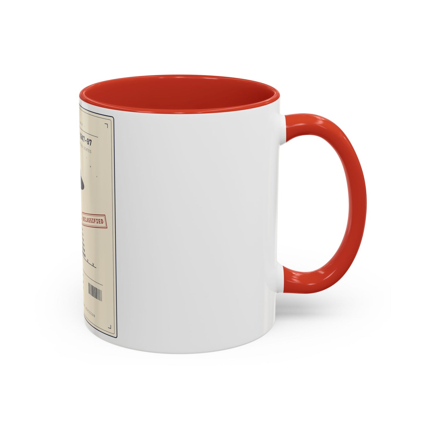 UFO Case File Coffee Mug — Declassified Alien Abduction Design (11/15oz)