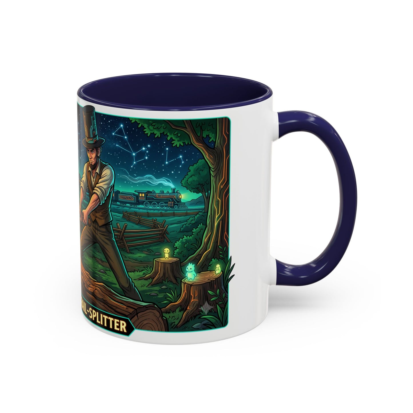 Abe Lincoln Rail-Splitter Coffee Mug