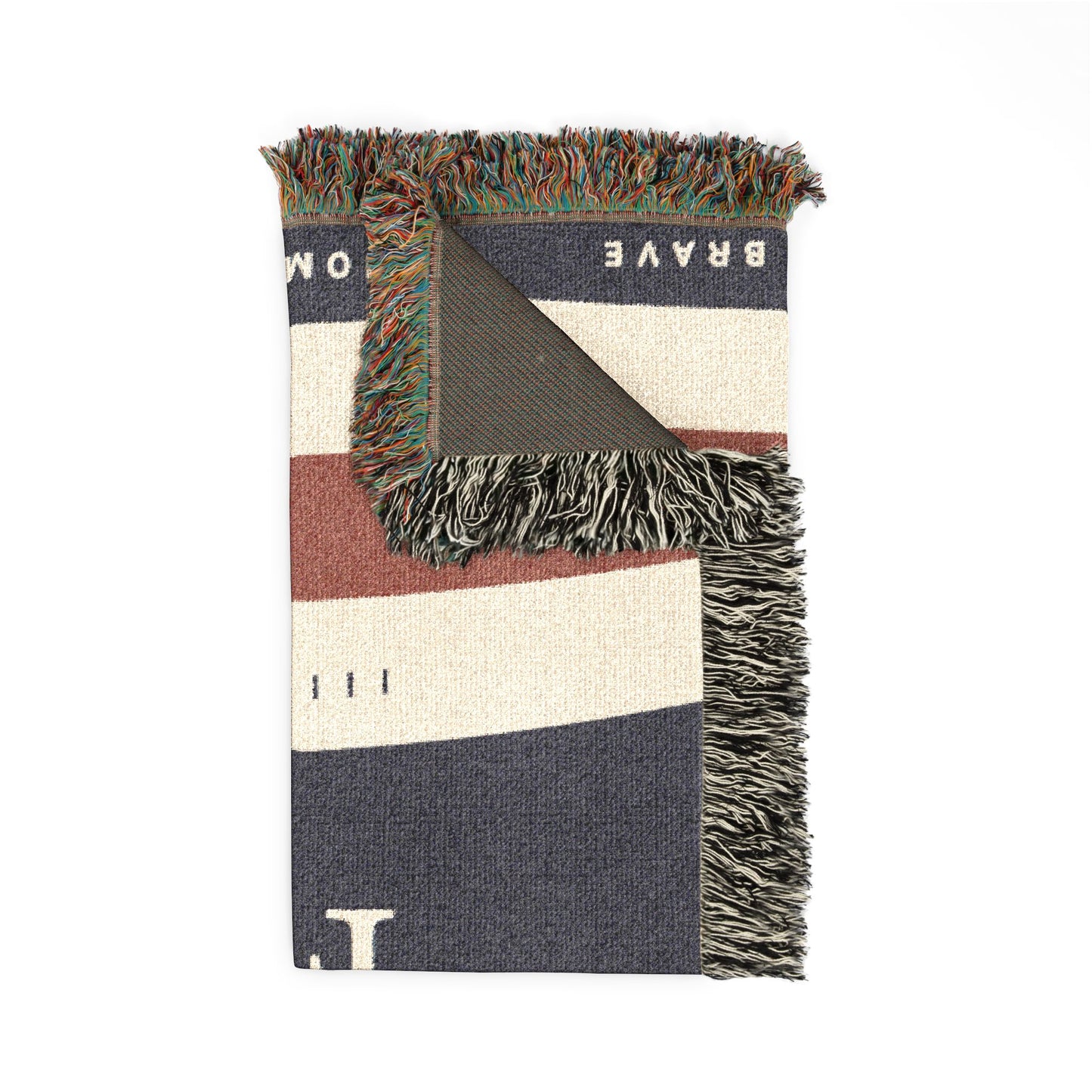 Land of the Free Woven Blanket