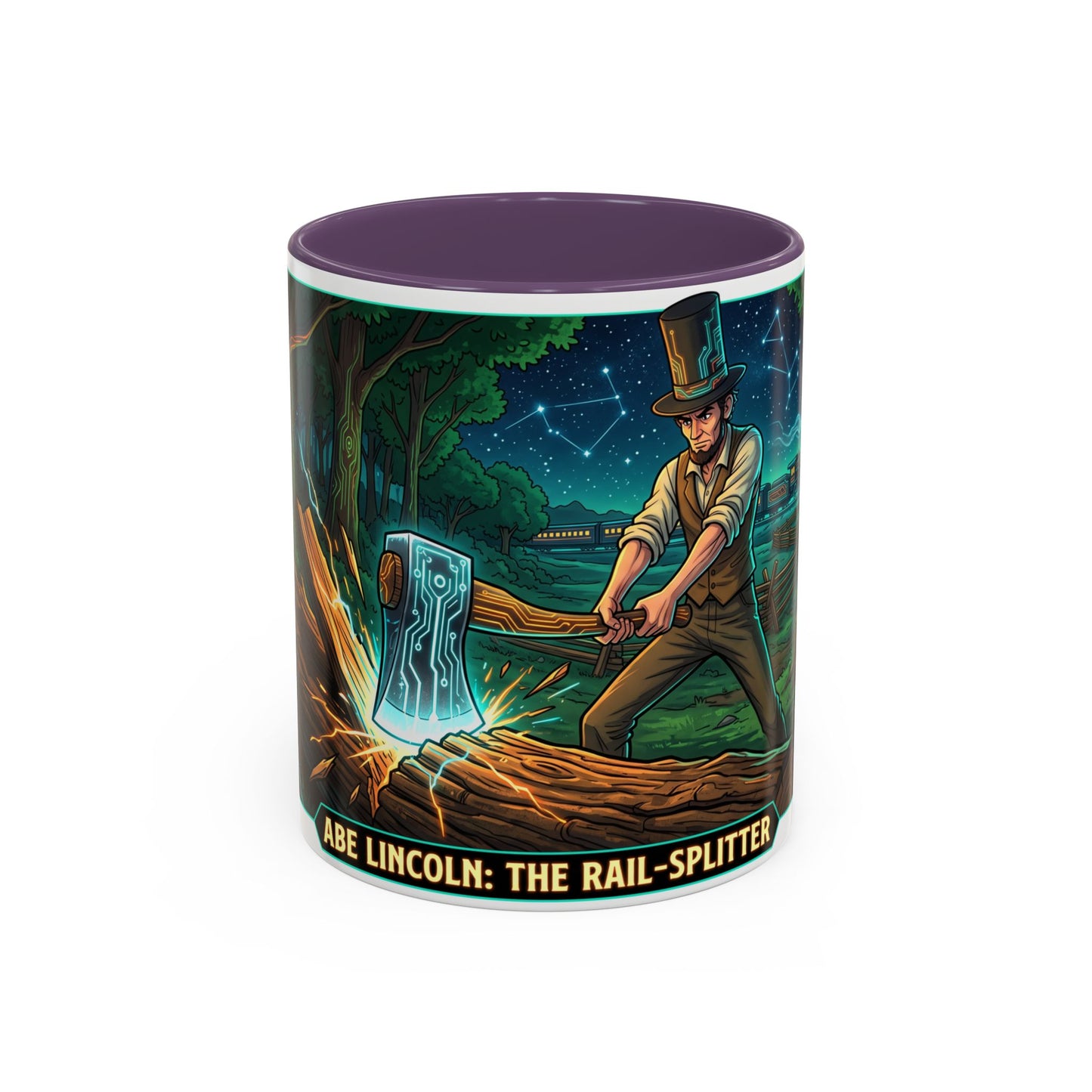 Abe Lincoln Rail-Splitter Coffee Mug