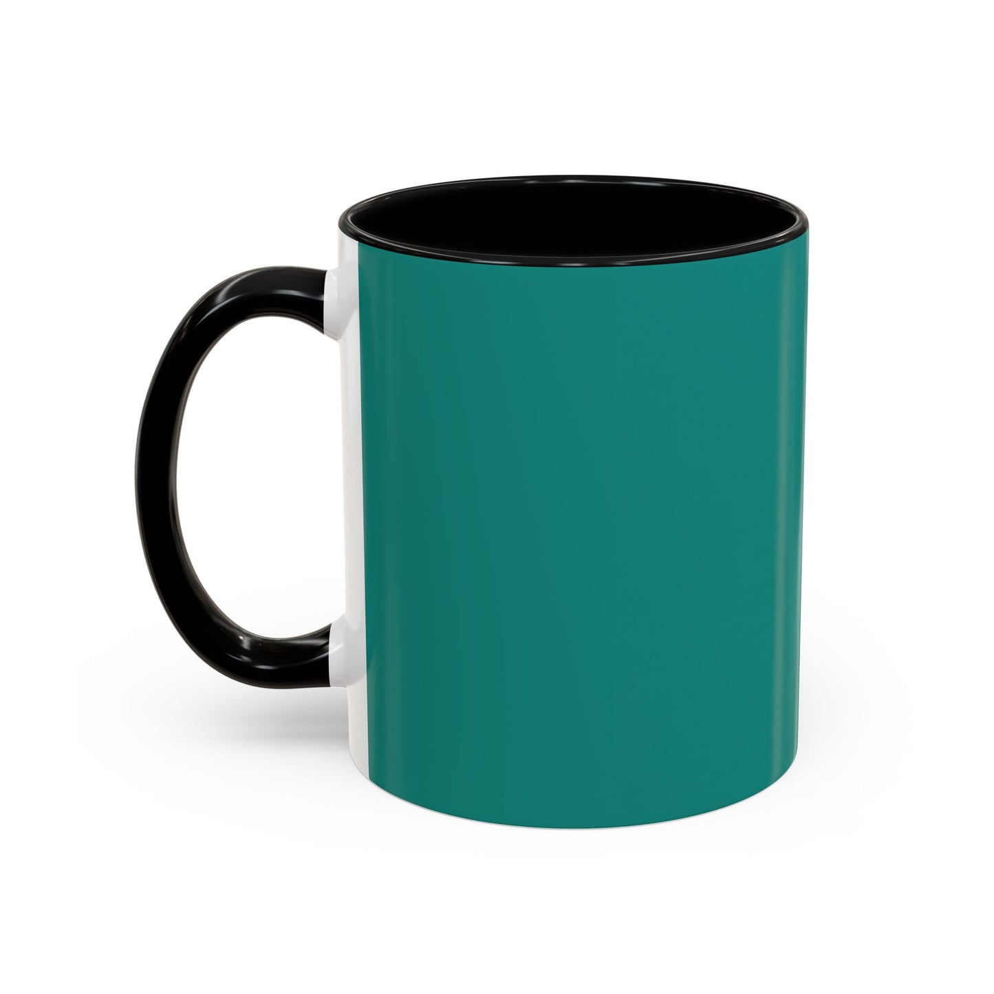 Nikola Tesla Cartoon 'Zap! Shock! Buzz!' Accent Coffee Mug (11/15oz)