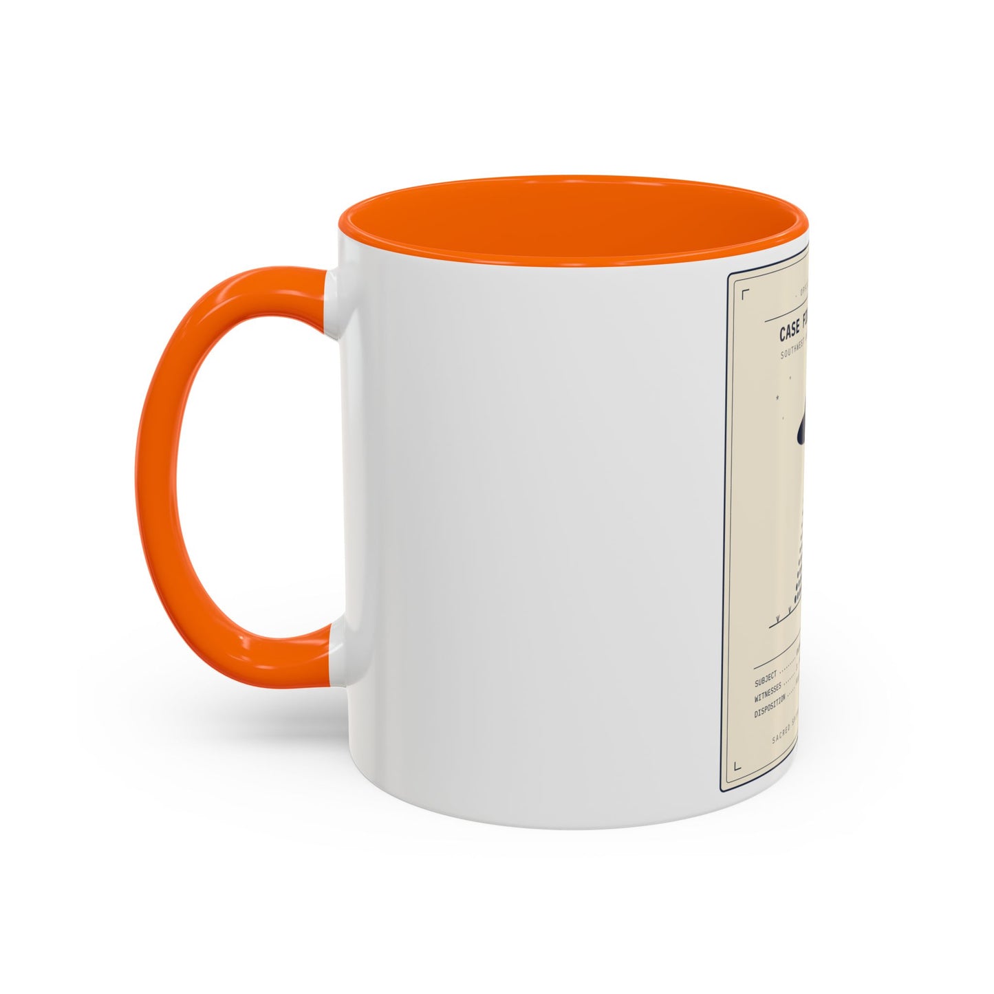 UFO Case File Coffee Mug — Declassified Alien Abduction Design (11/15oz)