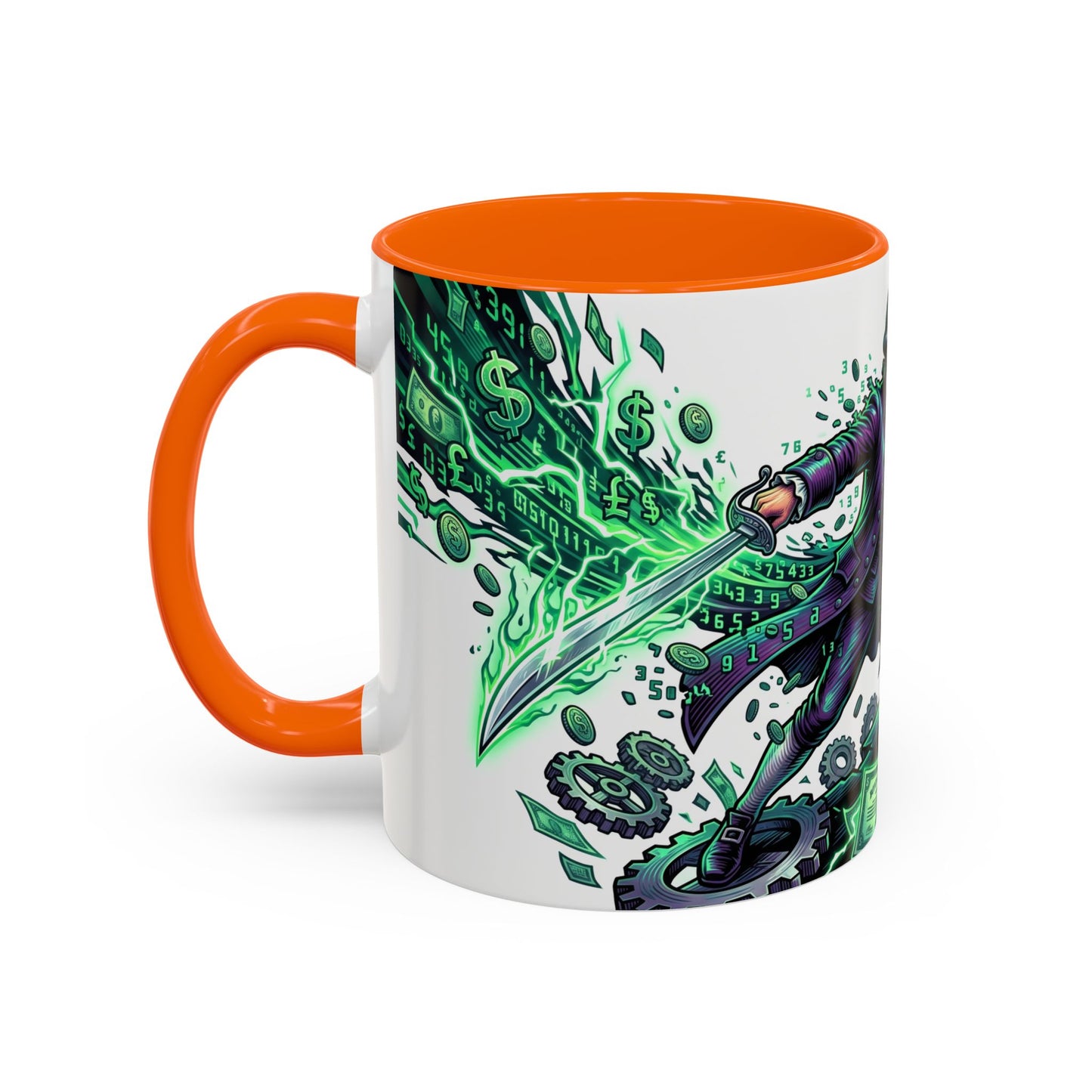 Hamilton 'Revolutionary Cash Cavalier' Accent Coffee Mug (11/15 oz)