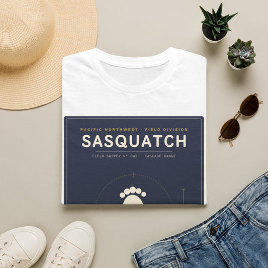 Sasquatch Graphic T-Shirt — Vintage Pacific Northwest Bigfoot Tee