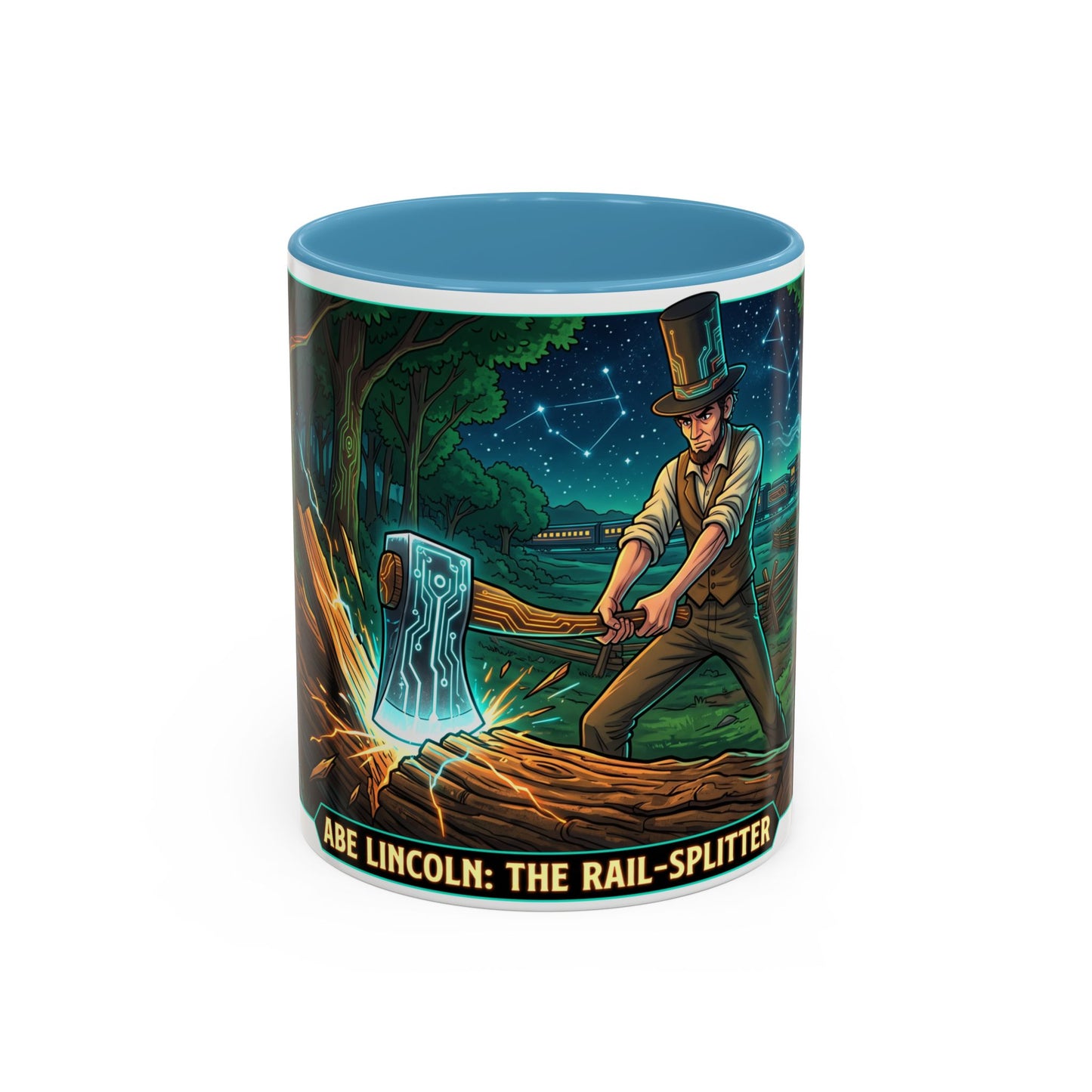 Abe Lincoln Rail-Splitter Coffee Mug