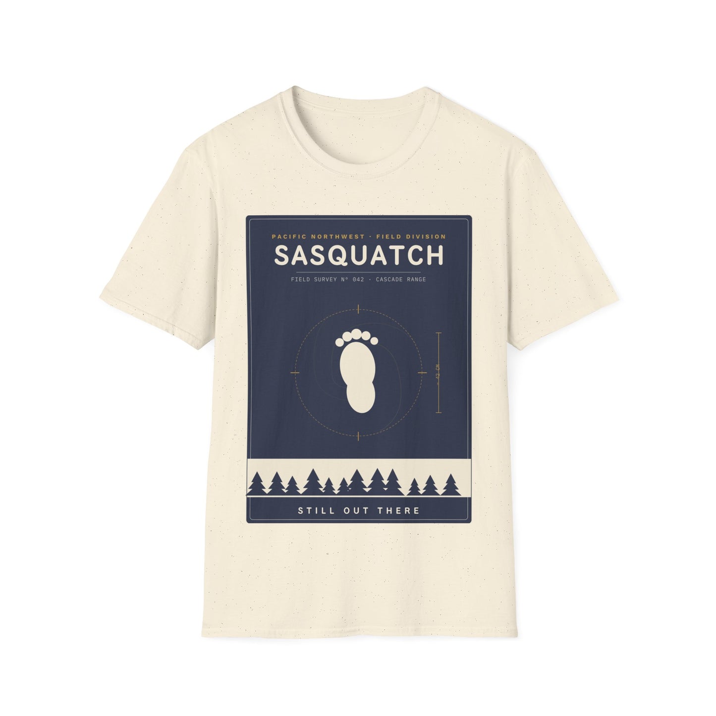 Sasquatch Graphic T-Shirt — Vintage Pacific Northwest Bigfoot Tee