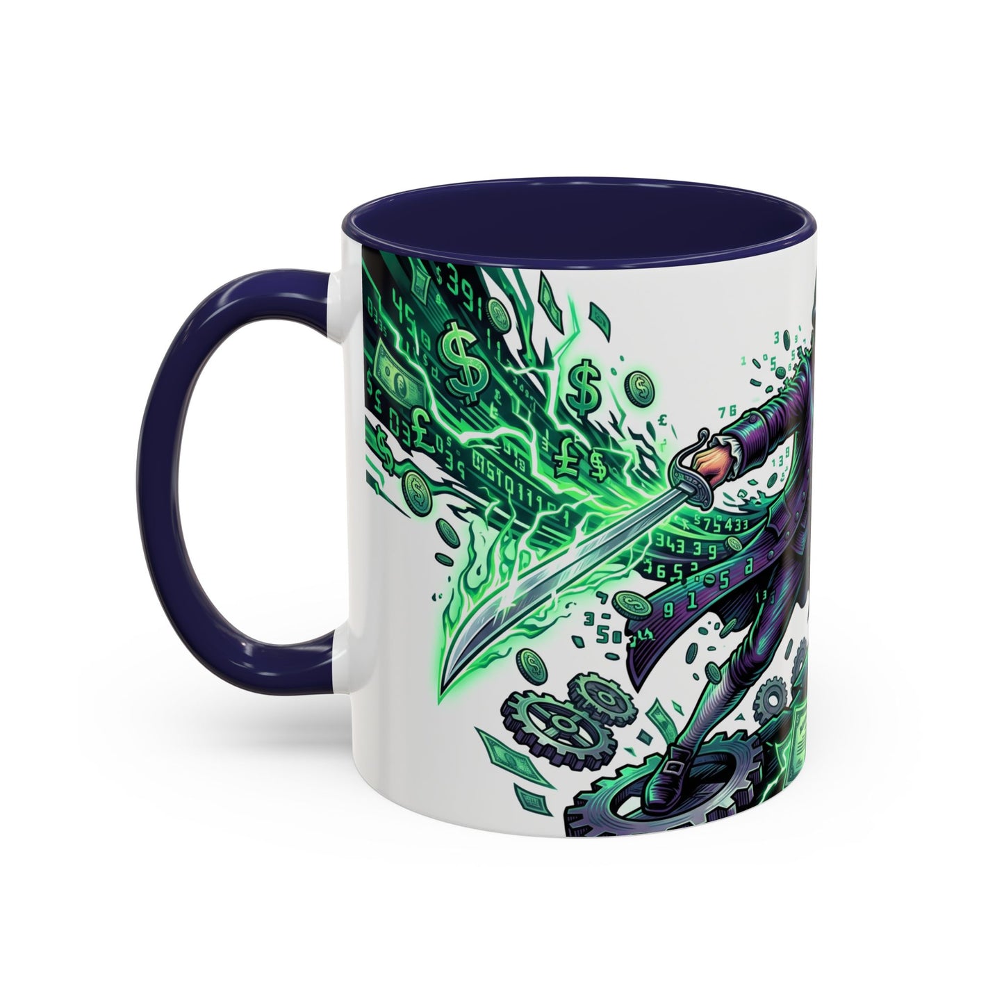 Hamilton 'Revolutionary Cash Cavalier' Accent Coffee Mug (11/15 oz)