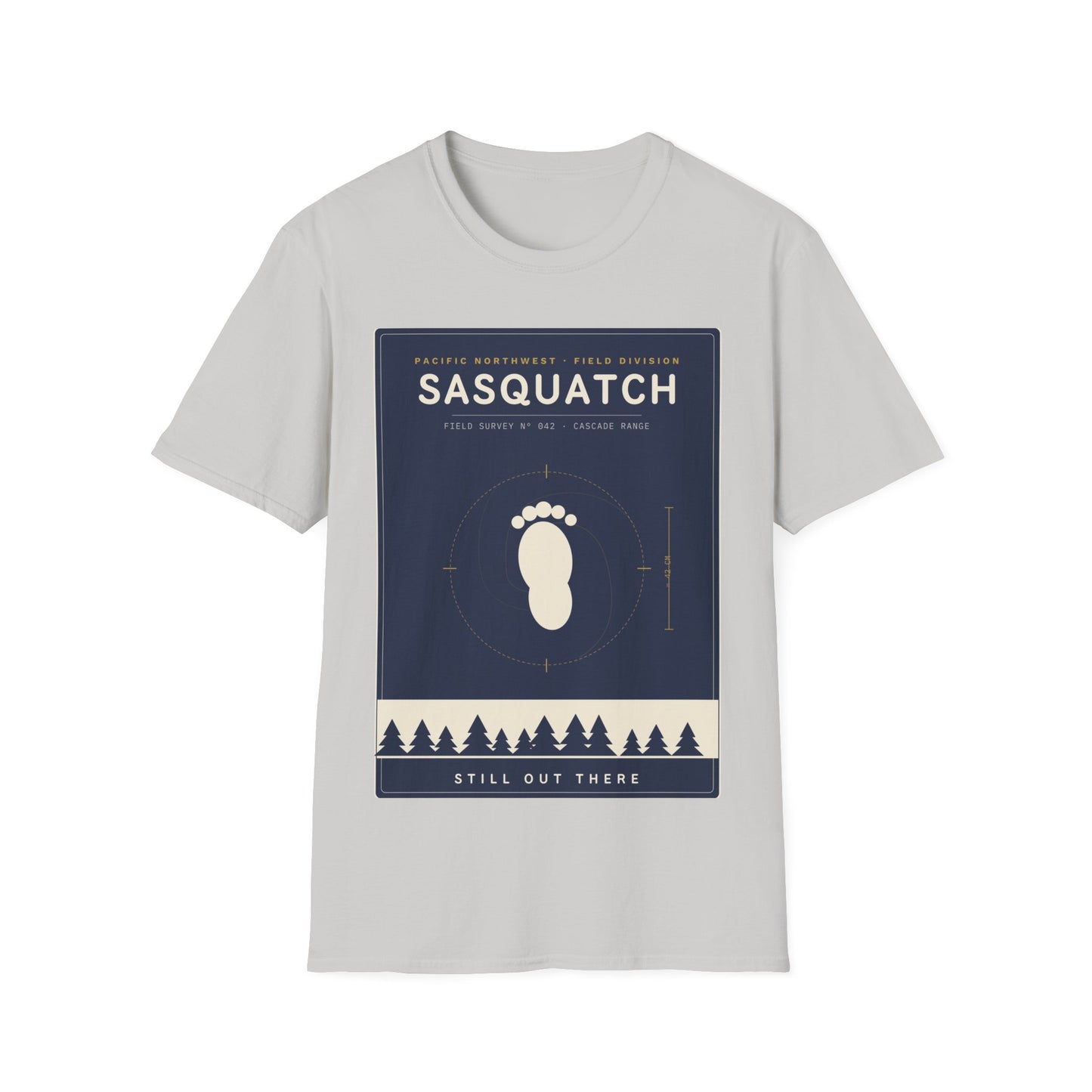 Sasquatch Graphic T-Shirt — Vintage Pacific Northwest Bigfoot Tee