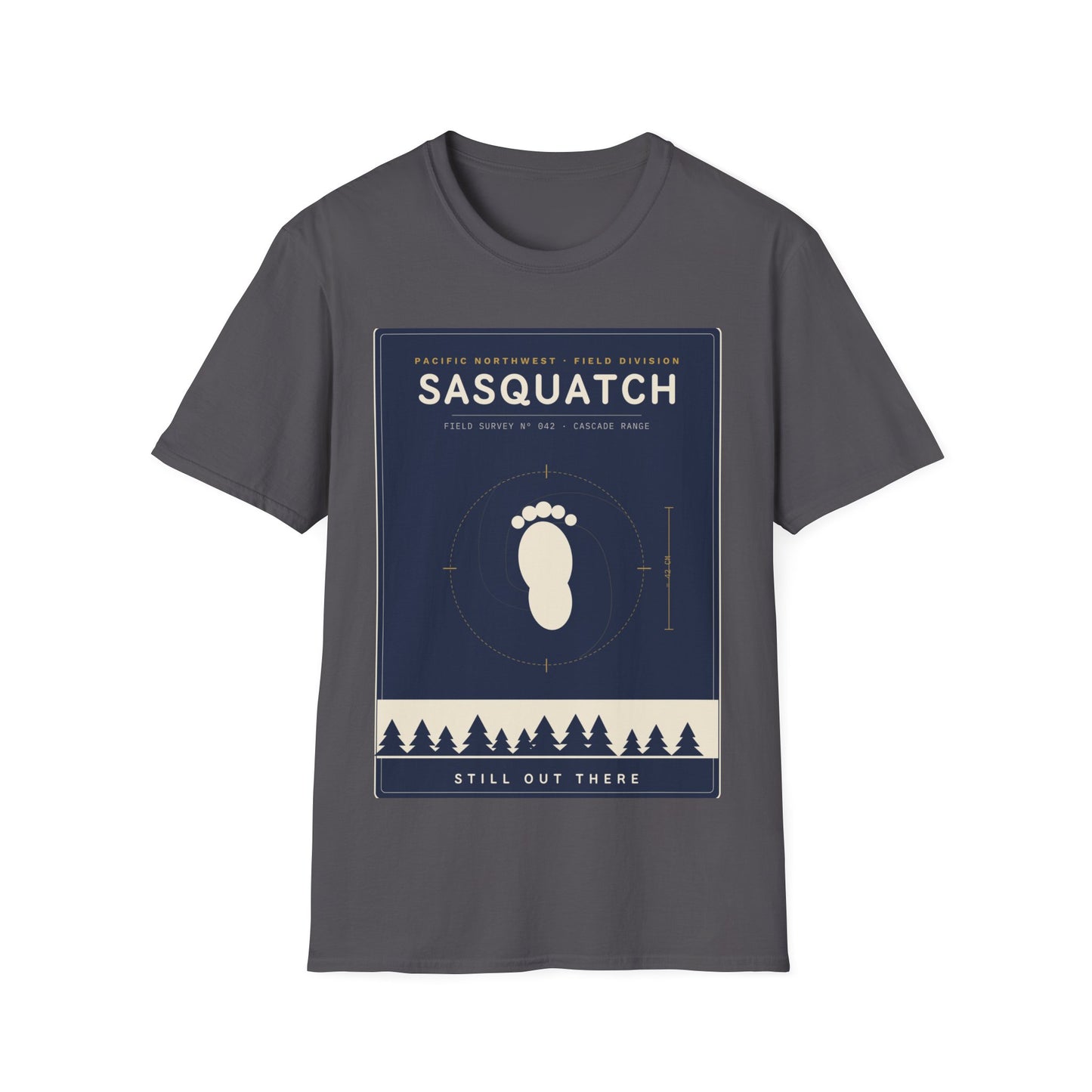 Sasquatch Graphic T-Shirt — Vintage Pacific Northwest Bigfoot Tee