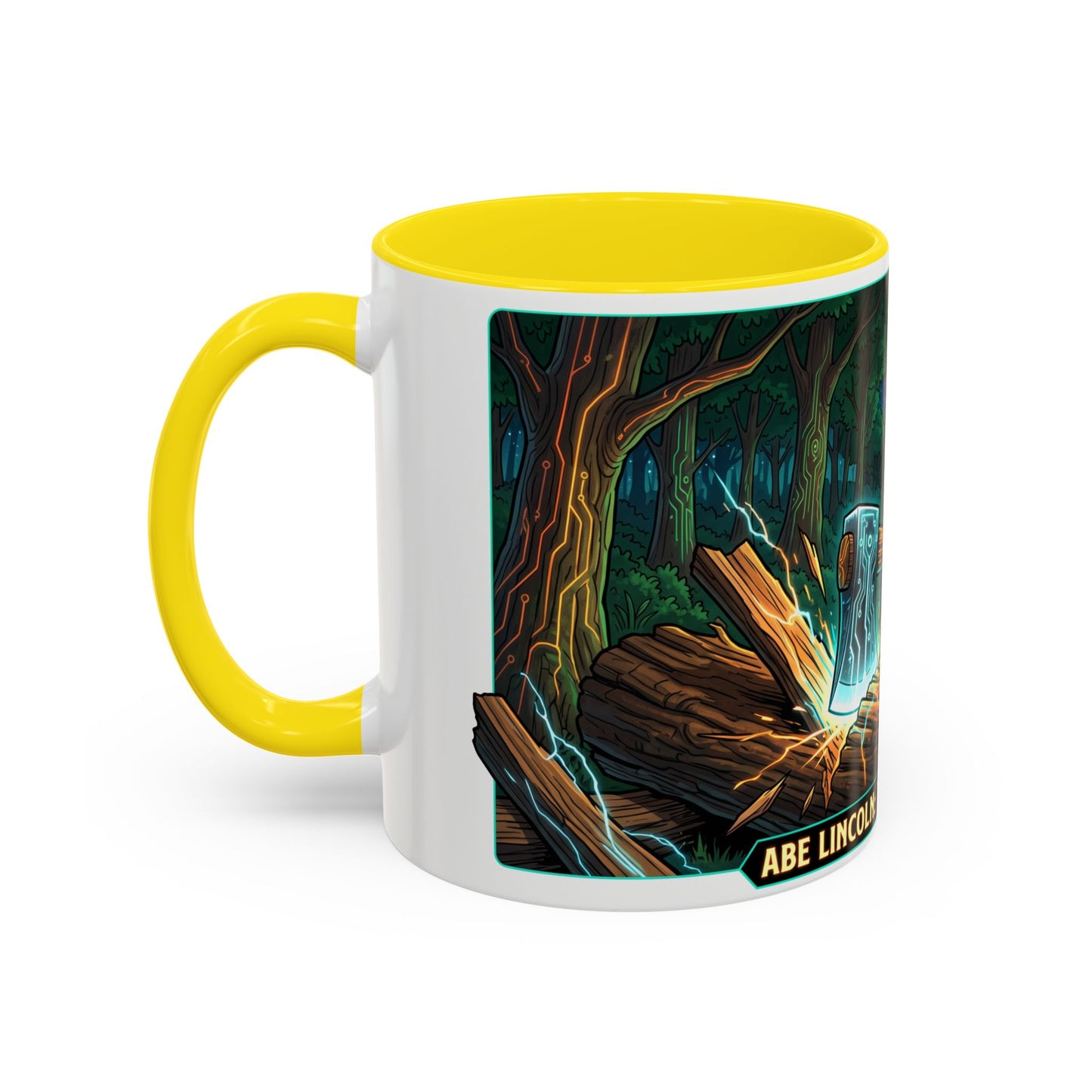 Abe Lincoln Rail-Splitter Coffee Mug