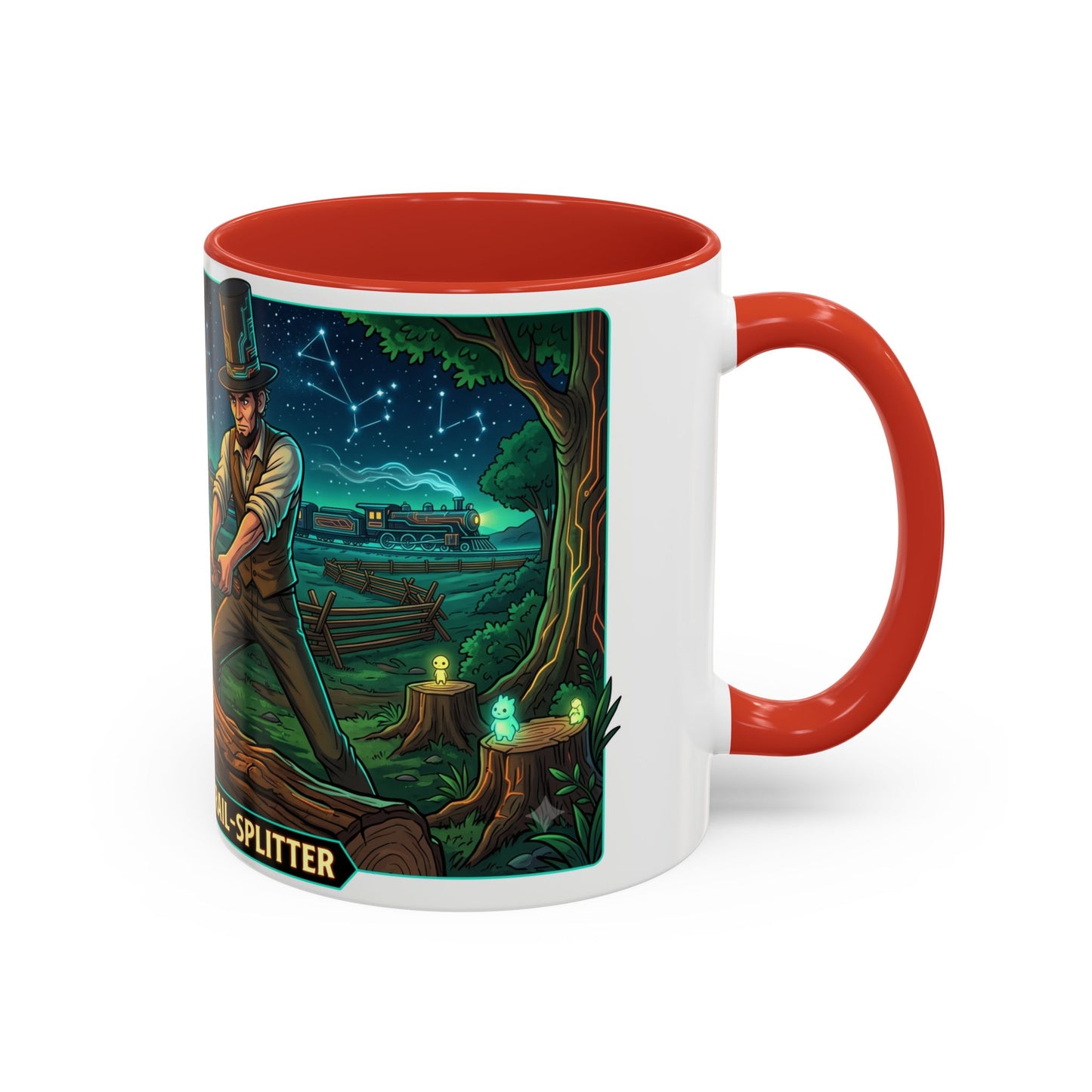 Abe Lincoln Rail-Splitter Coffee Mug