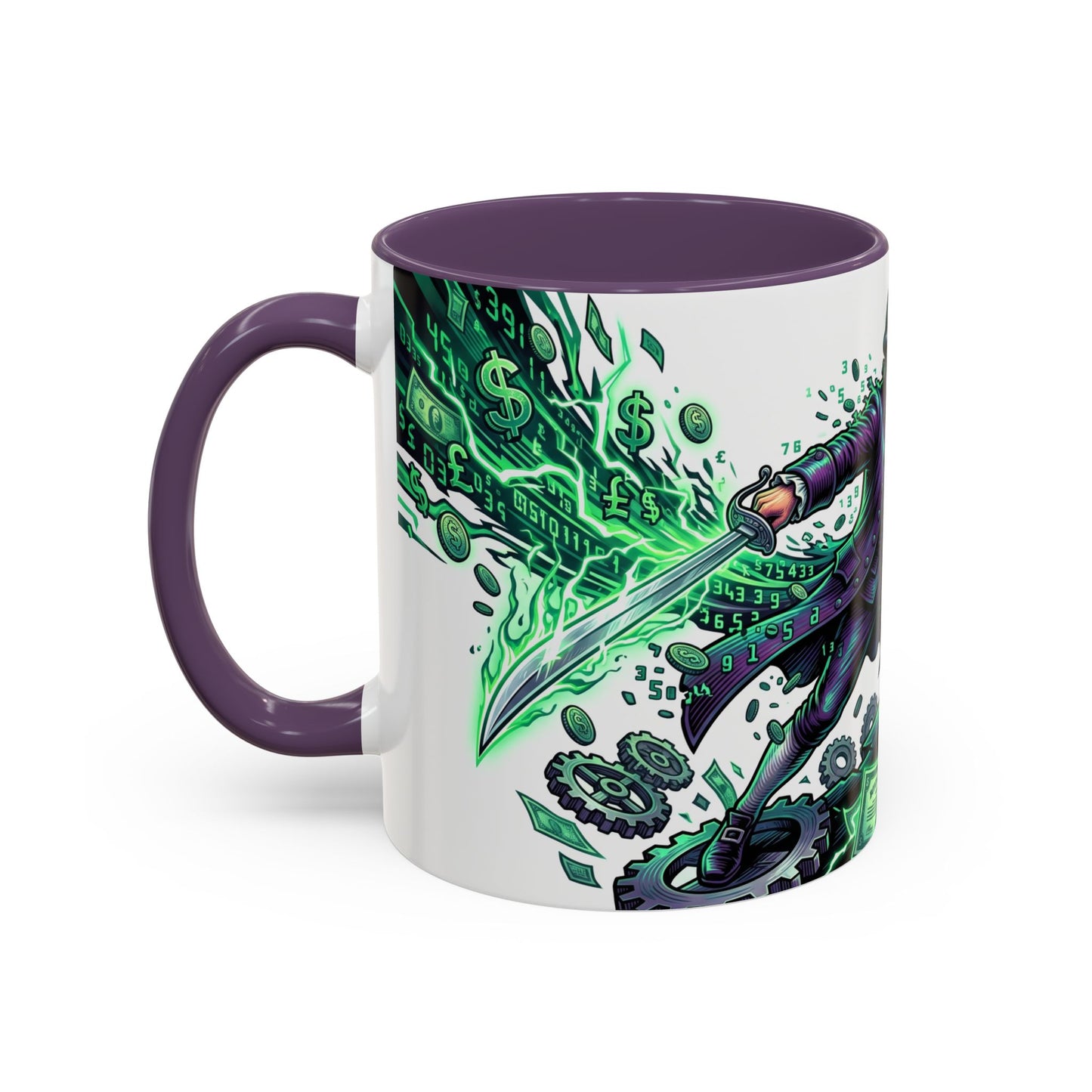 Hamilton 'Revolutionary Cash Cavalier' Accent Coffee Mug (11/15 oz)