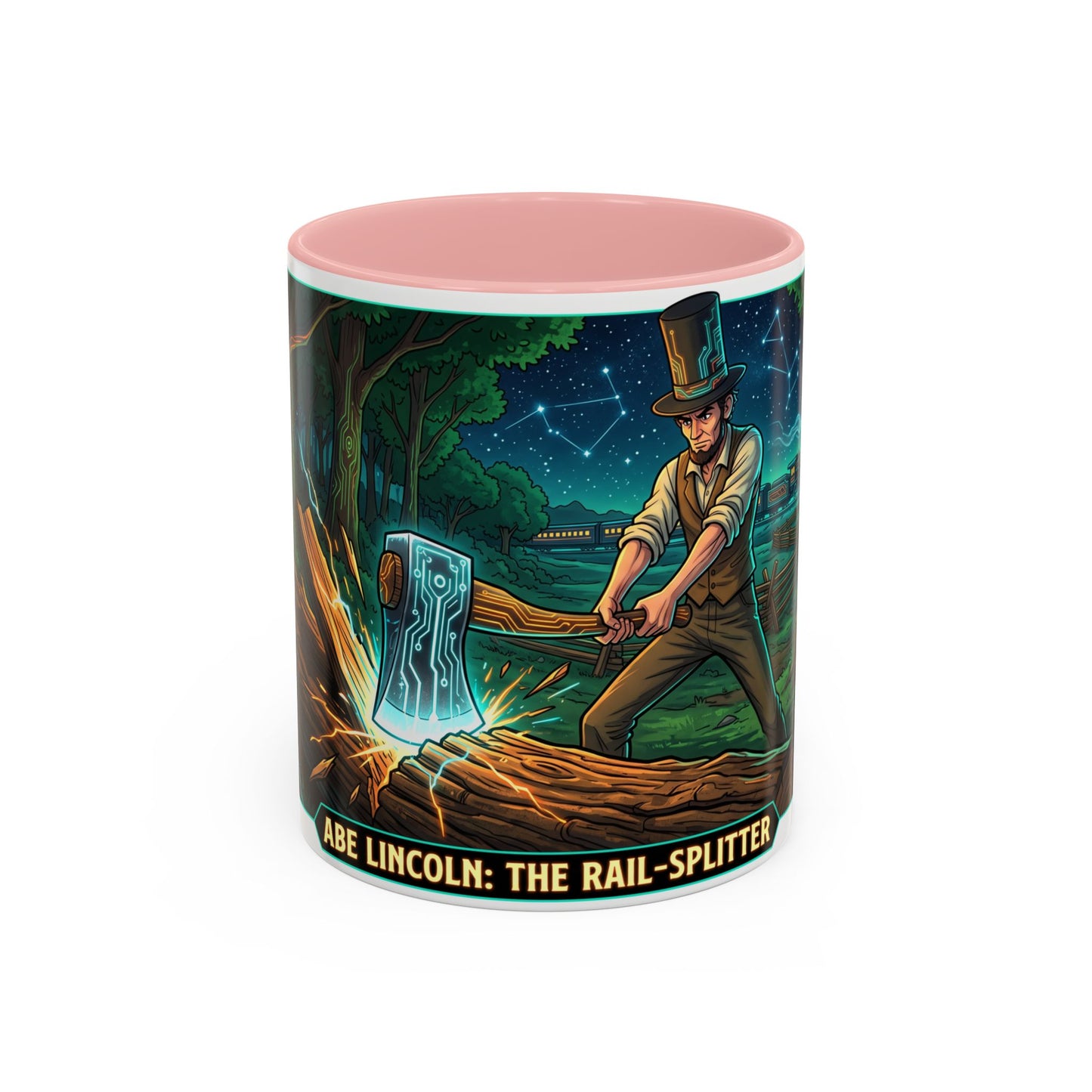 Abe Lincoln Rail-Splitter Coffee Mug