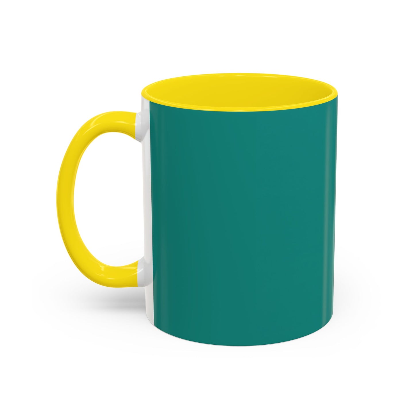 Nikola Tesla Cartoon 'Zap! Shock! Buzz!' Accent Coffee Mug (11/15oz)