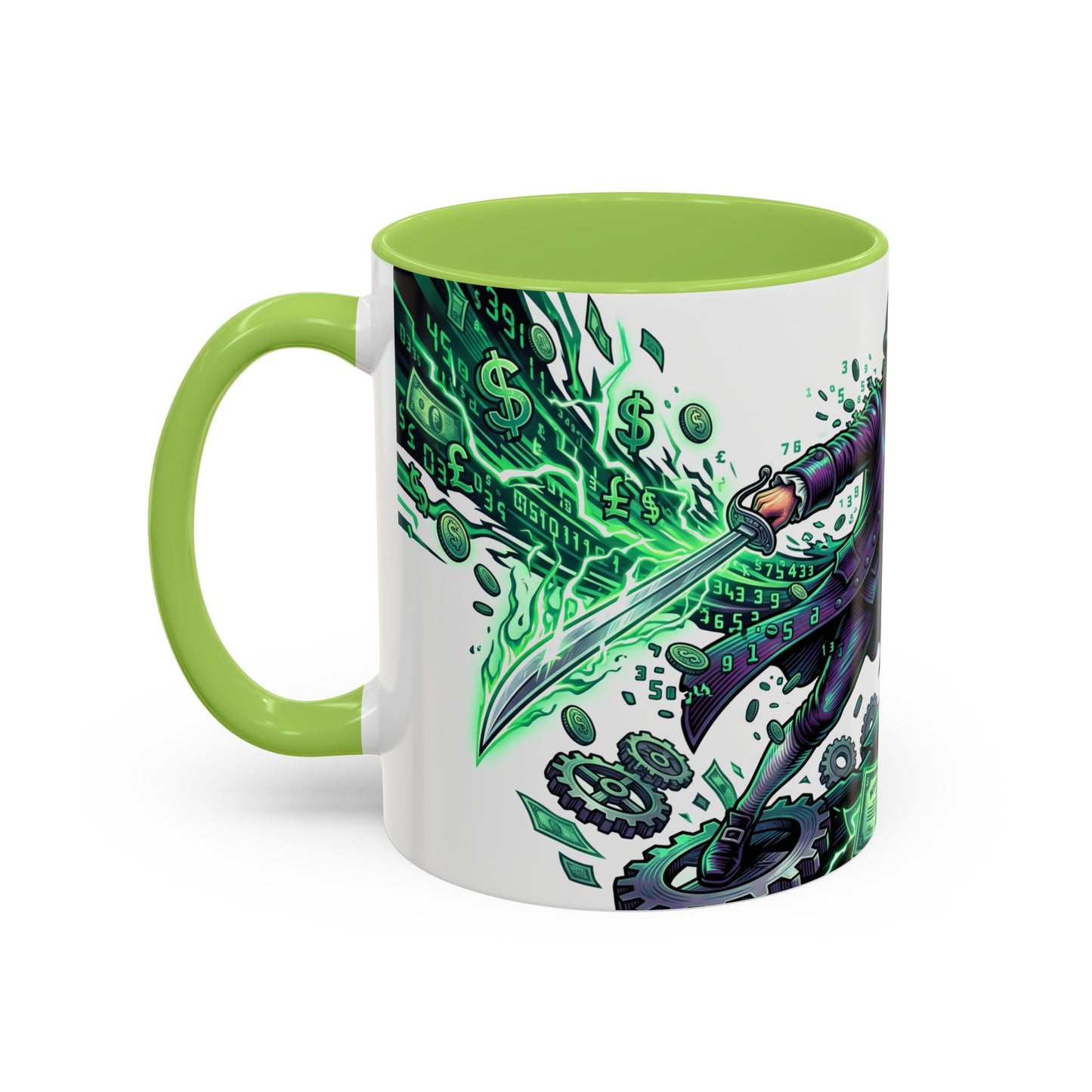 Hamilton 'Revolutionary Cash Cavalier' Accent Coffee Mug (11/15 oz)
