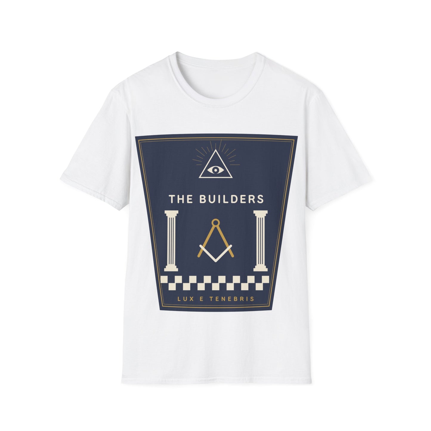Masonic The Builders T‑Shirt — Freemason Symbol Graphic Tee