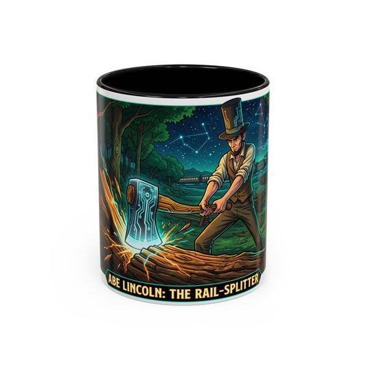 Abe Lincoln Rail-Splitter Coffee Mug