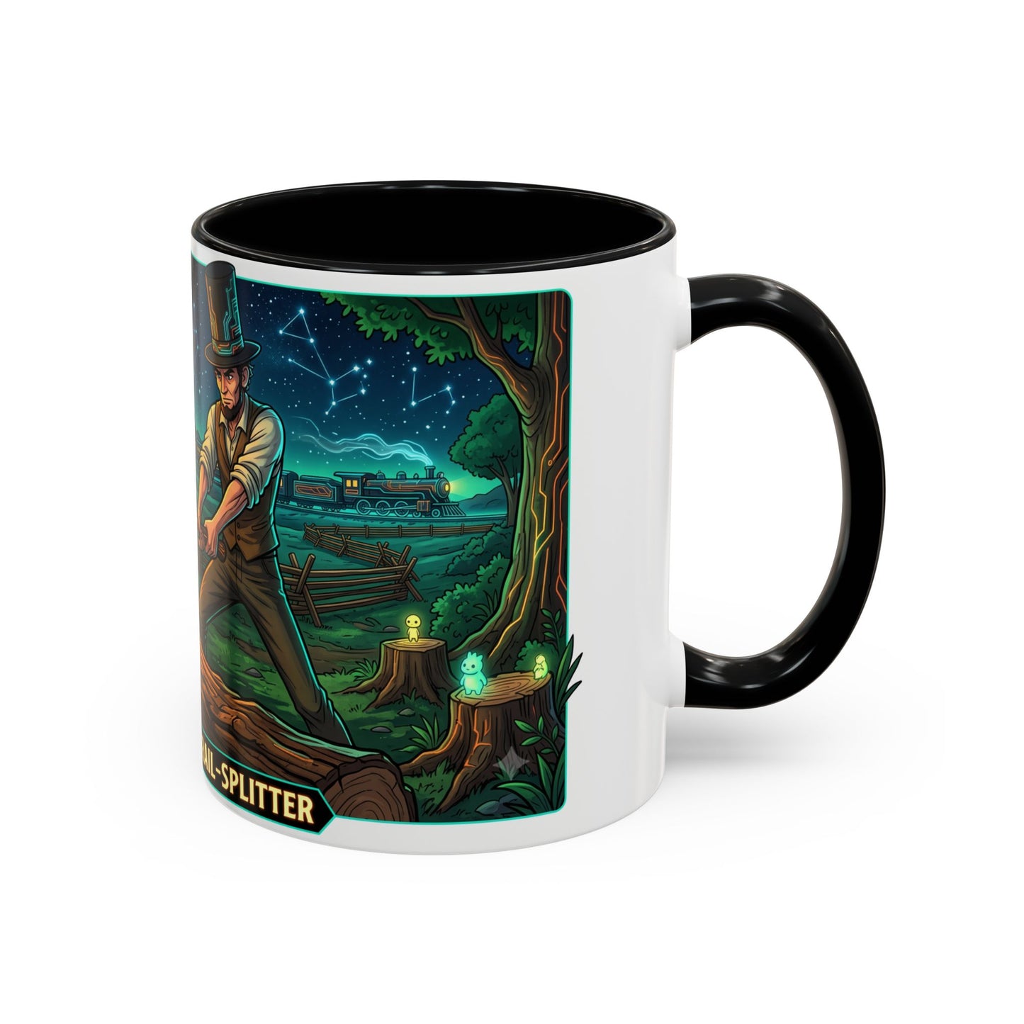 Abe Lincoln Rail-Splitter Coffee Mug