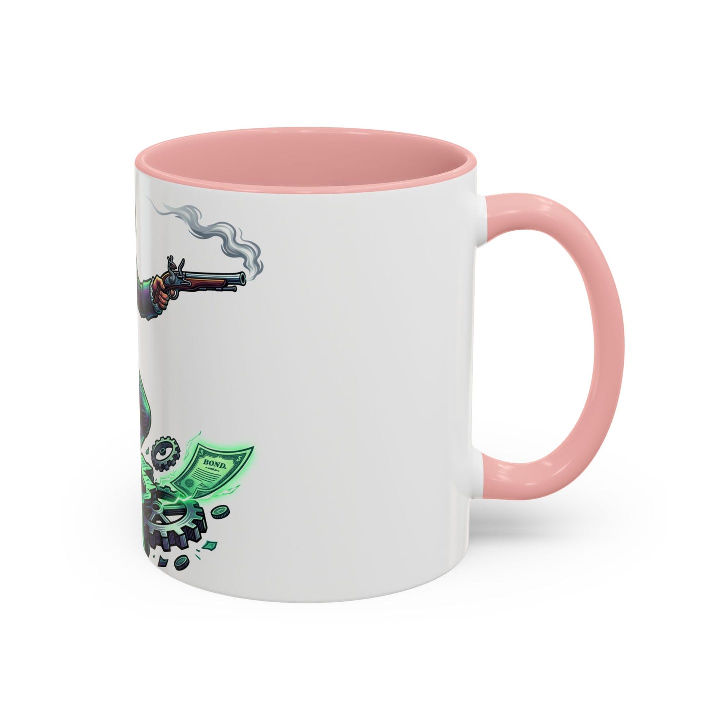 Hamilton 'Revolutionary Cash Cavalier' Accent Coffee Mug (11/15 oz)