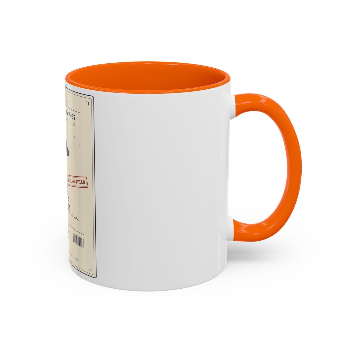 UFO Case File Coffee Mug — Declassified Alien Abduction Design (11/15oz)