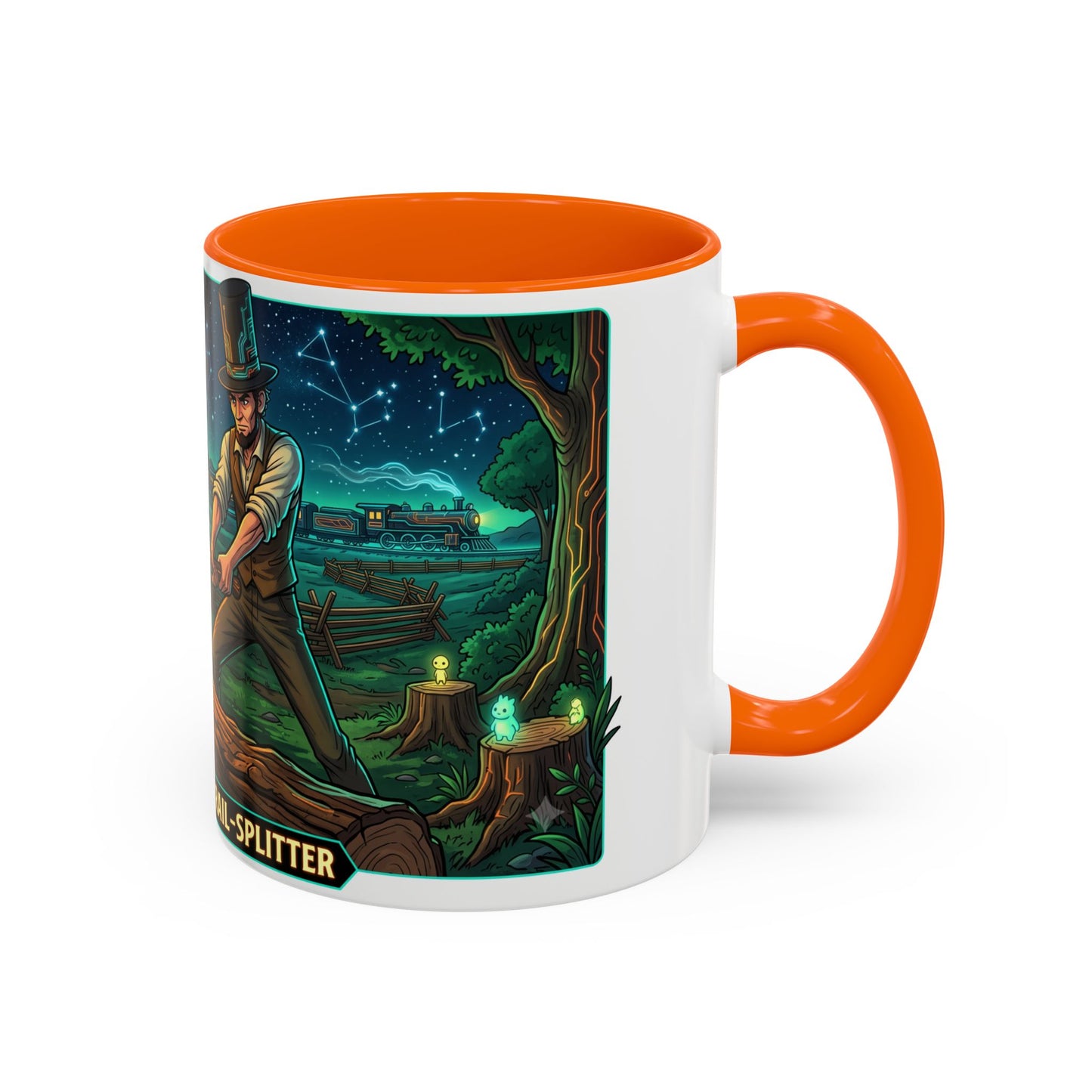 Abe Lincoln Rail-Splitter Coffee Mug