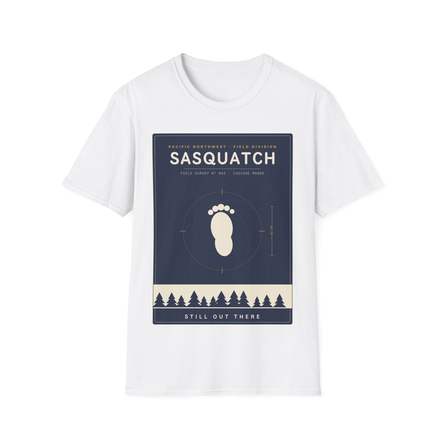 Sasquatch Graphic T-Shirt — Vintage Pacific Northwest Bigfoot Tee