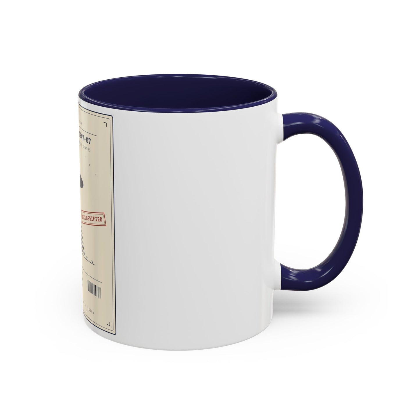 UFO Case File Coffee Mug — Declassified Alien Abduction Design (11/15oz)