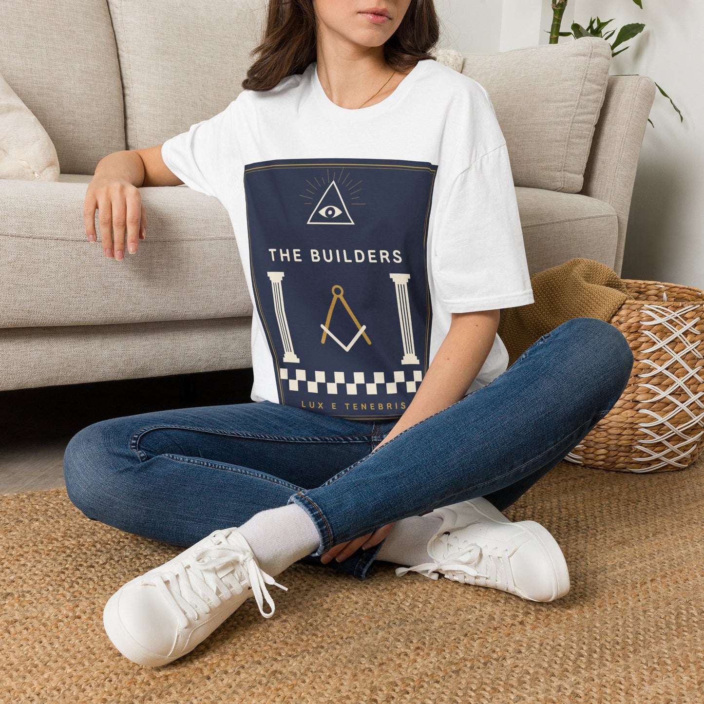 Masonic The Builders T‑Shirt — Freemason Symbol Graphic Tee