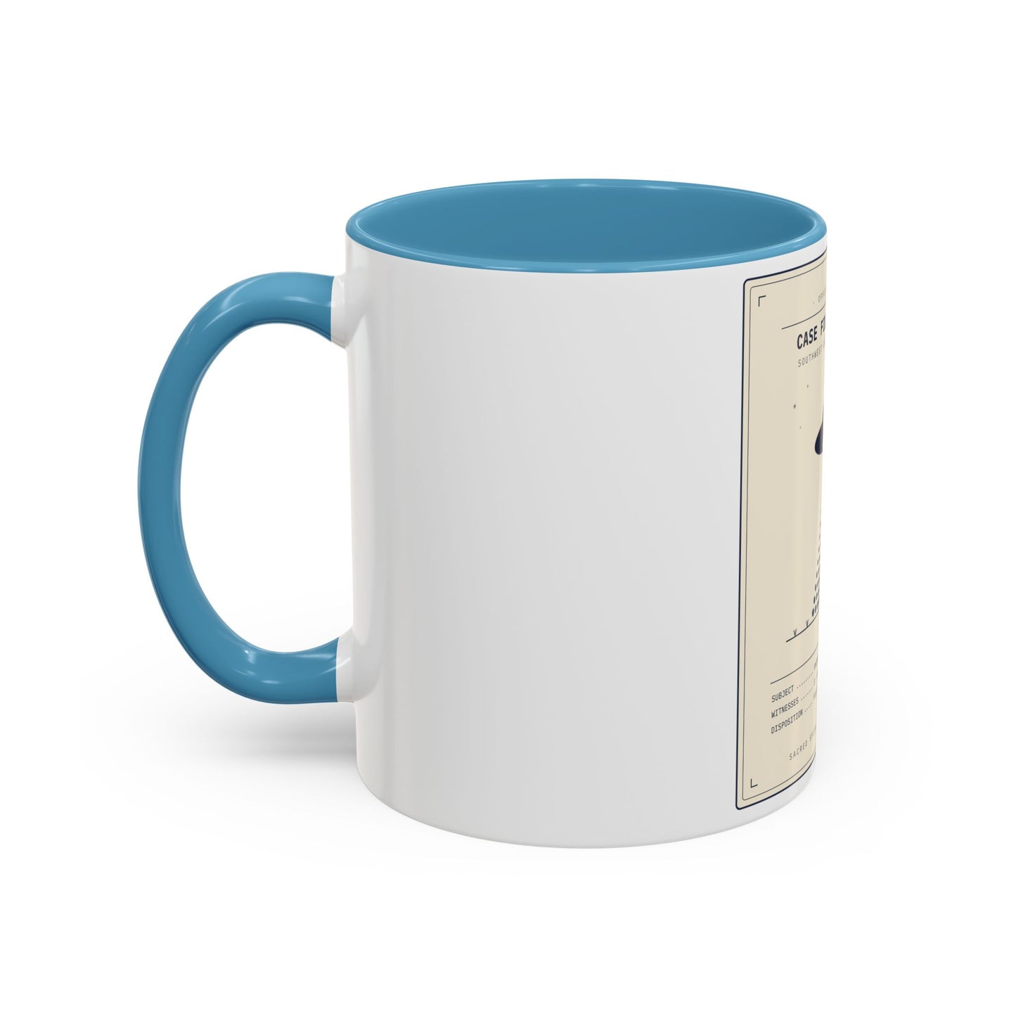 UFO Case File Coffee Mug — Declassified Alien Abduction Design (11/15oz)