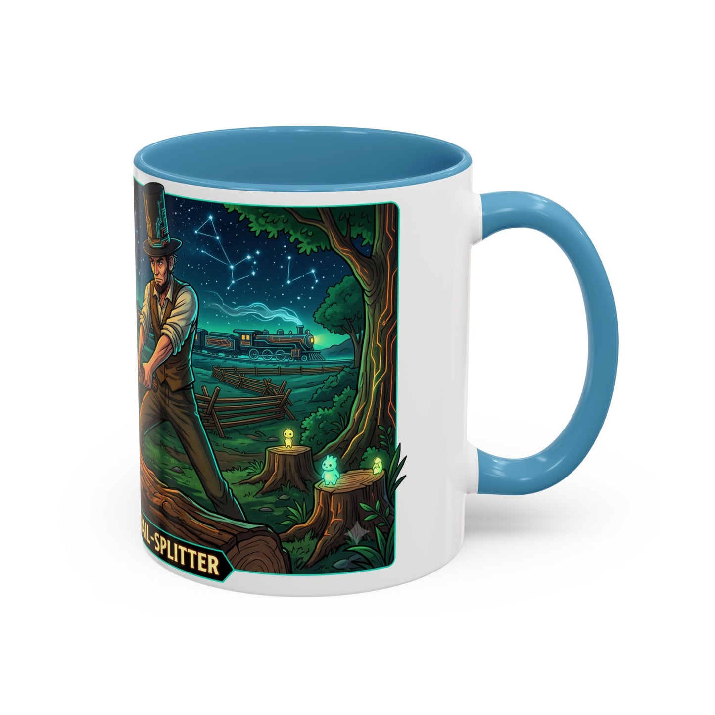 Abe Lincoln Rail-Splitter Coffee Mug