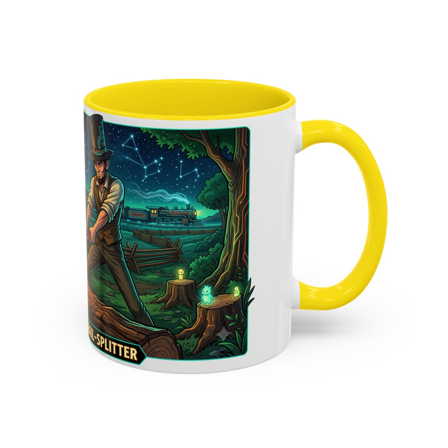 Abe Lincoln Rail-Splitter Coffee Mug