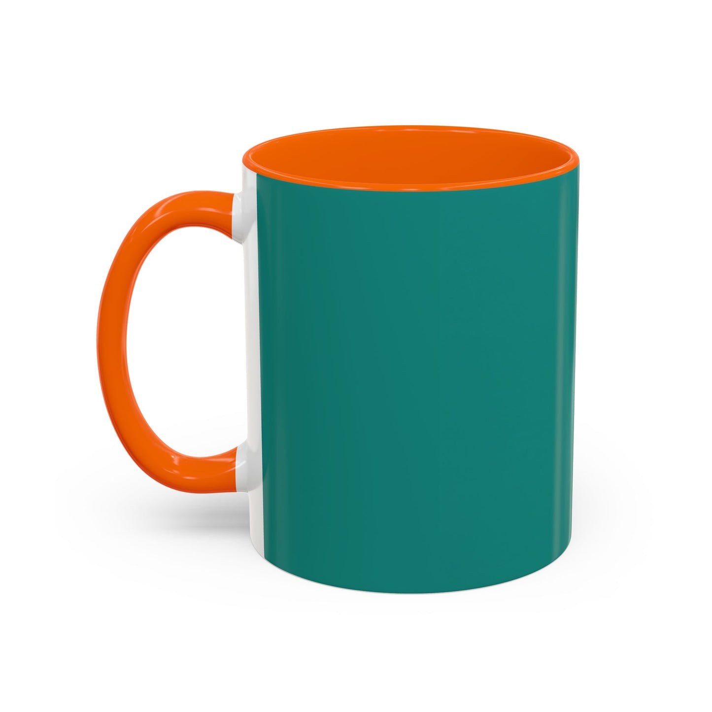 Nikola Tesla Cartoon 'Zap! Shock! Buzz!' Accent Coffee Mug (11/15oz)