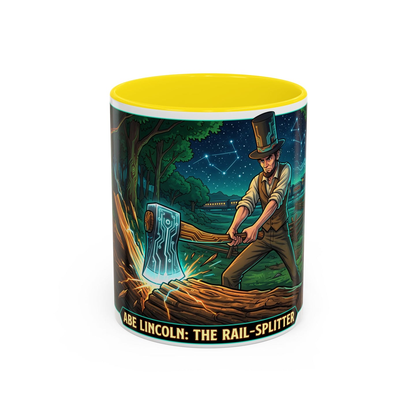 Abe Lincoln Rail-Splitter Coffee Mug
