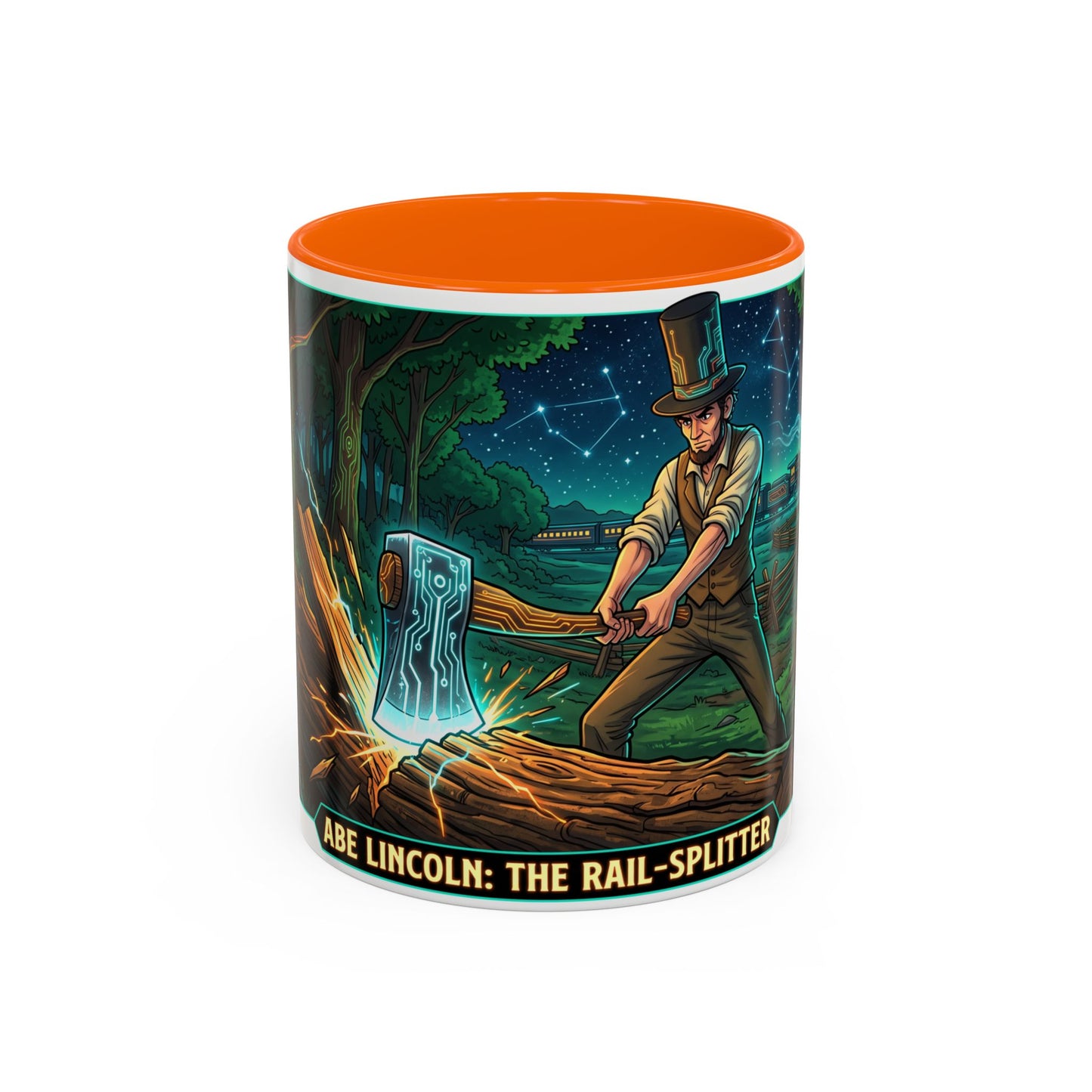 Abe Lincoln Rail-Splitter Coffee Mug